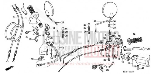 COMMUTATEUR/CABLE XL1000V1 de 2001